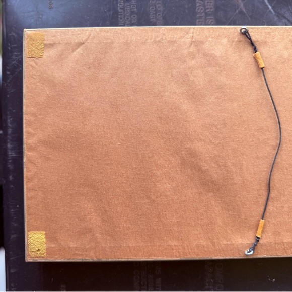 Vintage Boy Fishing Art Print in Wooden Frame Rustic Decor. Old Americana. - Picture 2 of 2